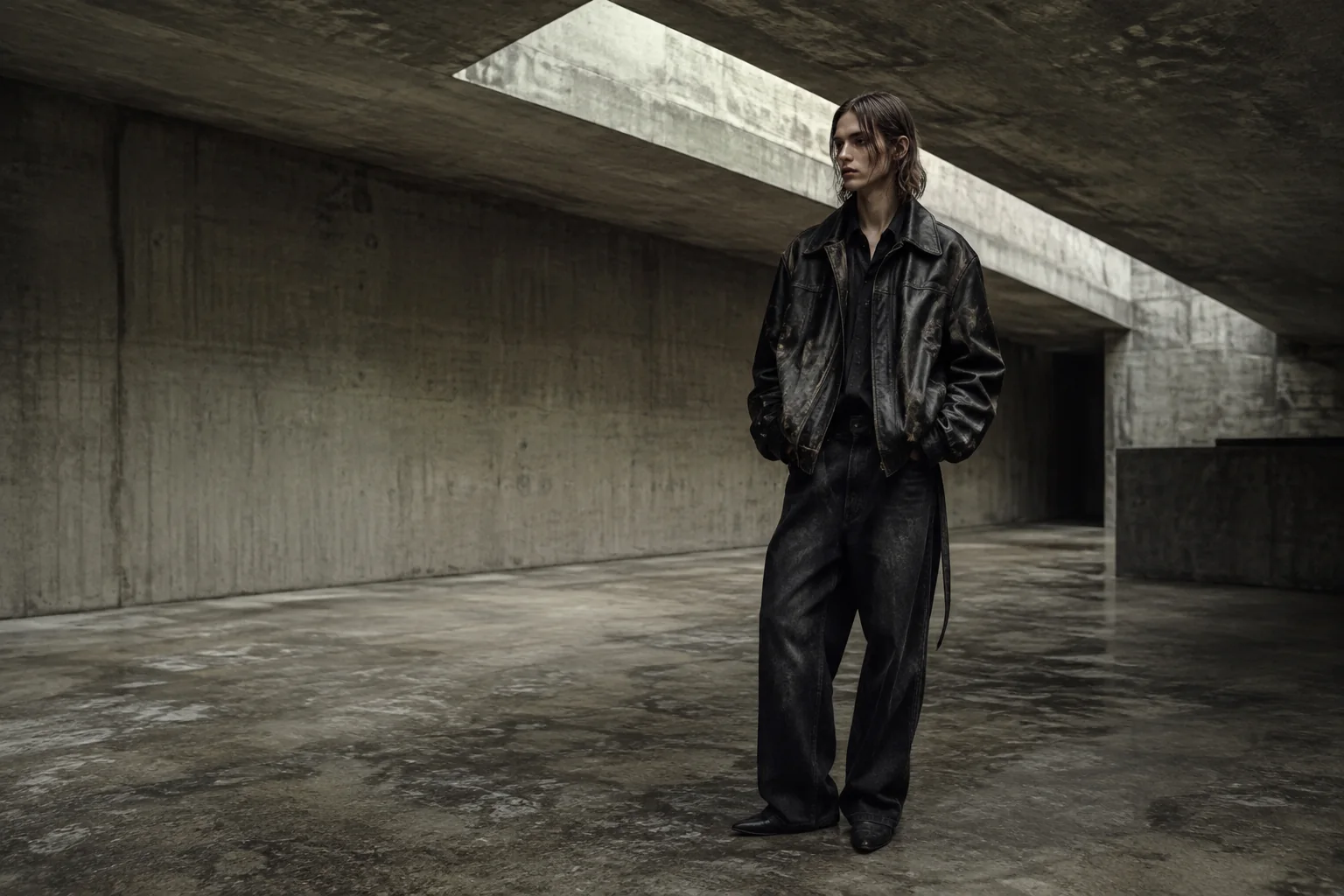Black overshirt